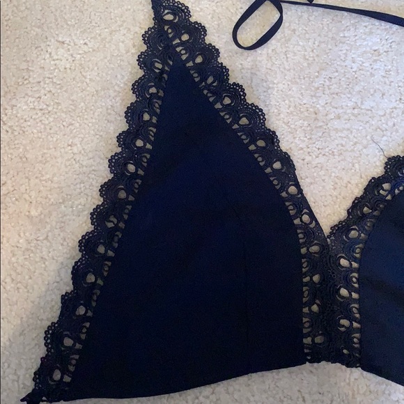 tie crop top - Picture 2 of 2